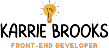 Karrie Brooks Front-End developer logo